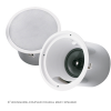 EV,Electro-Voice evid C8.2HC 8 Waveguide-coupled coaxial 2way speaker with horn loaded Ti coated tweeter-complete with can enclosure , tile rails , and mounting ring for 70v/100v  or  8 omh. Operation.