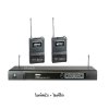 Mipro MR-823III / MT-801a / MT-801a MR-823D UHF diversity systems Dual-channel fixed frequency. MT-801a UHF Bodypack Transmitter 2