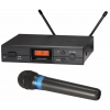 Audio-Technica ATW-1102ATW-2120  UHF Wireless Systems Receiver and handheld cardioid dynamic microphone/transmitter.