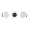 QSC AC-C4T ⾧Դྴҹ 4" Ceiling Mounted Loudspeaker, 70/100 with 8Ω bypass, includes Mounting Hardware. Sold individually, ships in pairs.