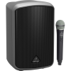 Behringer MPA100BT ⾧ All-in-One Portable 100-Watt Speaker with Wireless Microphone, Bluetooth* Connectivity and Battery Operation