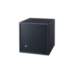 The FB-152B is a compact, indoor-use subwoofer system employing a high-power 38cm (15") woofer. It is designed for use in conjunction with the TOA's HX-7B or other full range speaker, and is particularly ideal for reproducing dynamic low-fr
