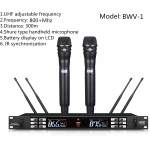 bandwidth,bwv-1,wireless microphone,ไมโครโฟนไร้สาย แบบมือถือคู่, Soundprogroup.com