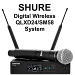  SHURE QLXD24/SM58 ⿹ ẺͶ Handheld Wireless Microphone System