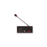 TELEVIC FD/M Integrated flush mount delegate panel with interference resistant microphone and loudspeaker