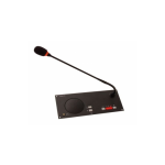 TELEVIC FC/M Integrated flush mount chairman panel with interference resistant microphone and loudspeaker