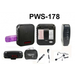 DECCON PWS-178 เครื่องเสียงพกพาคาดเอว มีไมโครโฟนพร้อมใช้งาน ลำโพงขยายเสียงไร้สายคาดเอว รองรับ MP3 USB/FM/บันทึกเสียง/Bluetooth, Soundprogroup.com