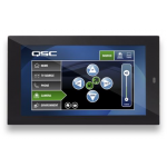  QSC TSC-55W-G2-BK Q-SYS In-Wall 5.5" Touch Screen Controller (G102)