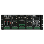 QSC DAB-801 Amplifier and I/O Frame Backup Panel
