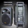 XXL BIK USK-15V ตู้ลำโพง 15 นิ้ว 2 ทางแบบเคลื่อนที่พร้อมไมค์ลอย 450 วัตต์ PA Speaker System 450W ตู้ลำโพงอเนกประสงค์ 15", MP3, USB, 2 ไมค์ลอย VHF /ราคาต่อ 1 ตู้