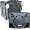 XXL PORT-8 III ตู้ลำโพงพร้อมแอมป์ขยายเสียง ตู้ลำโพงมือถือ 200W Max 8" ไมค์ลอย 2 ตัว แบบ VHF PA Speaker System FM, USB Mp3 Player, MIC. Echo, Battery ลำโพงไร้สาย